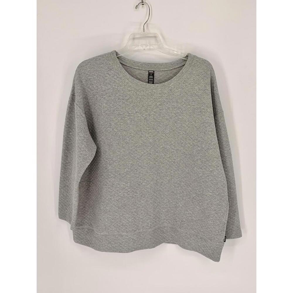 RBX Quilted Sweatshirt Relaxed Fit 2X Cotton Polyester Blend